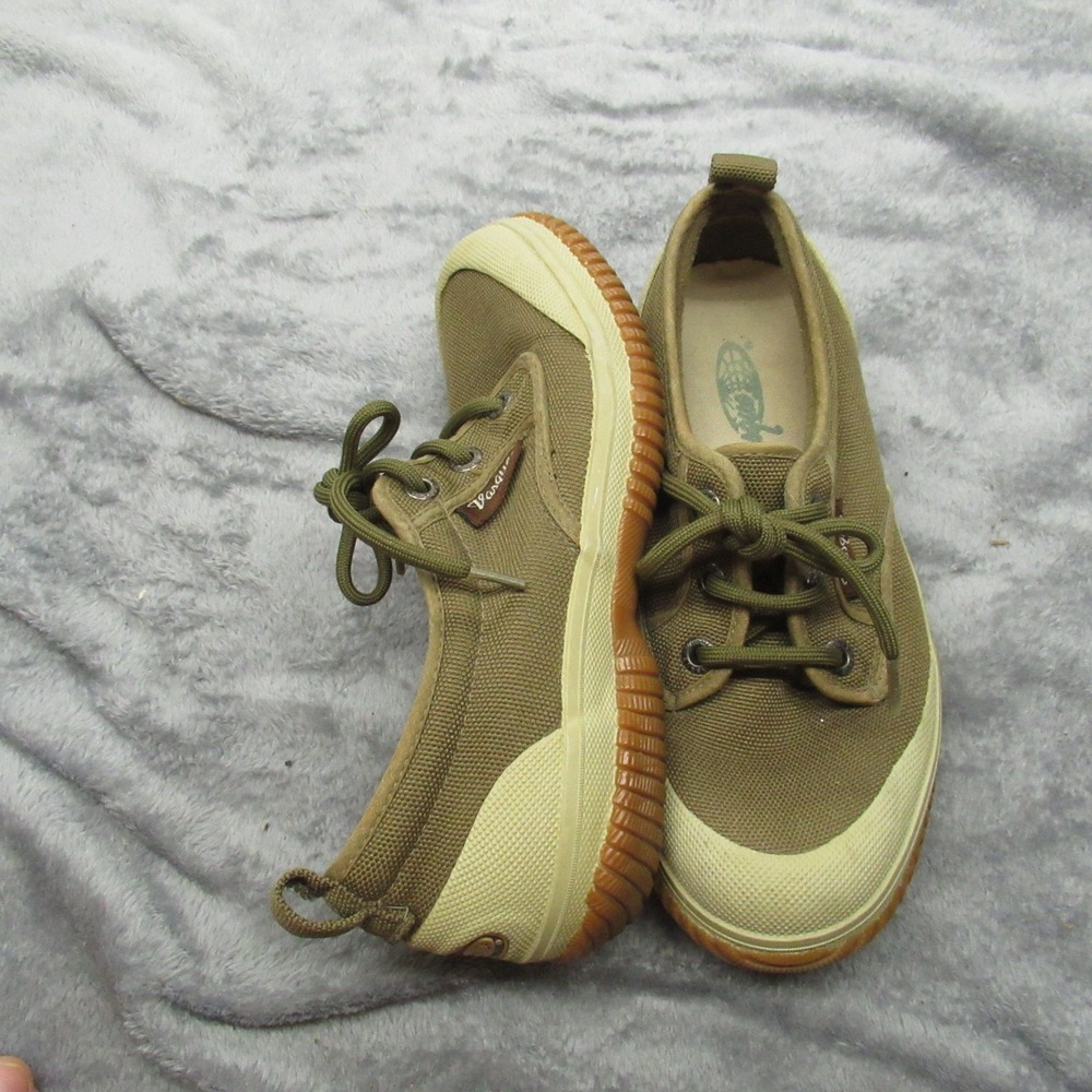 Vasque‎ Womens Shoes 7.5 Olive Portage Canvas Lace Casual Sneakers Driving Walk